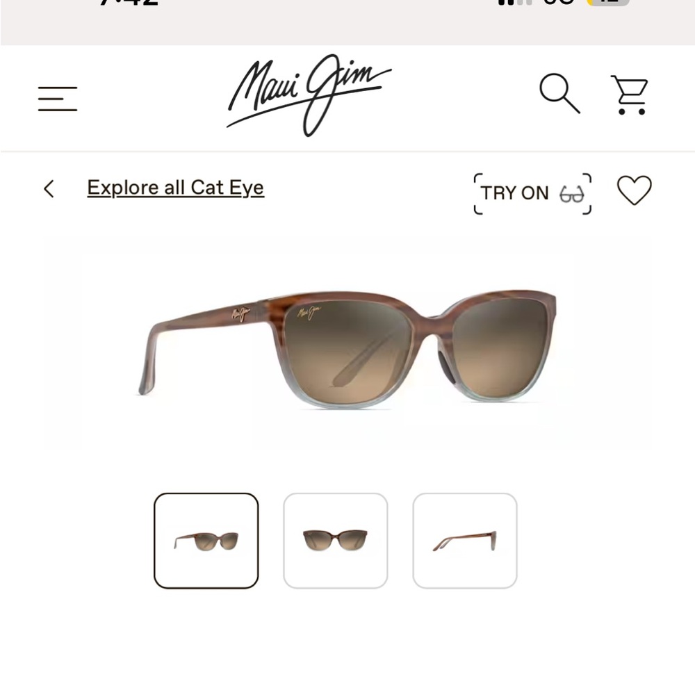 Maui Jim Honi Sunglasses - Brown